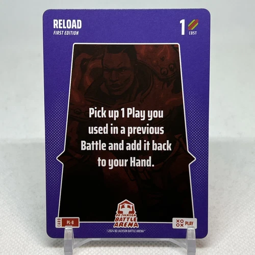 2024 Bo Jackson Battle Arena Reload SSP Play #PL-8 First Edition