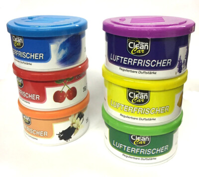 Set of 6 Air Freshener Fragrance Cans Car | Car Fragrance | Room Fragrance Tree Fragrance Dispenser