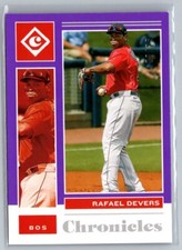 RAFAEL DEVERS 2021 Chronicles Chronicles #d /25 Boston Red Sox SP