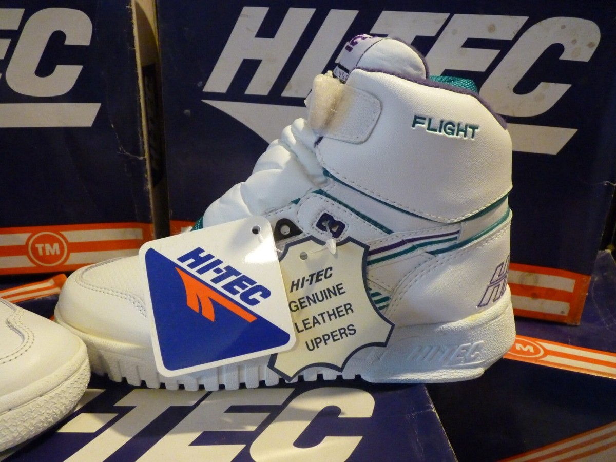 Tec Trainers Hi Tec Hi Tops RARE NOS UNWORN VINTAGE