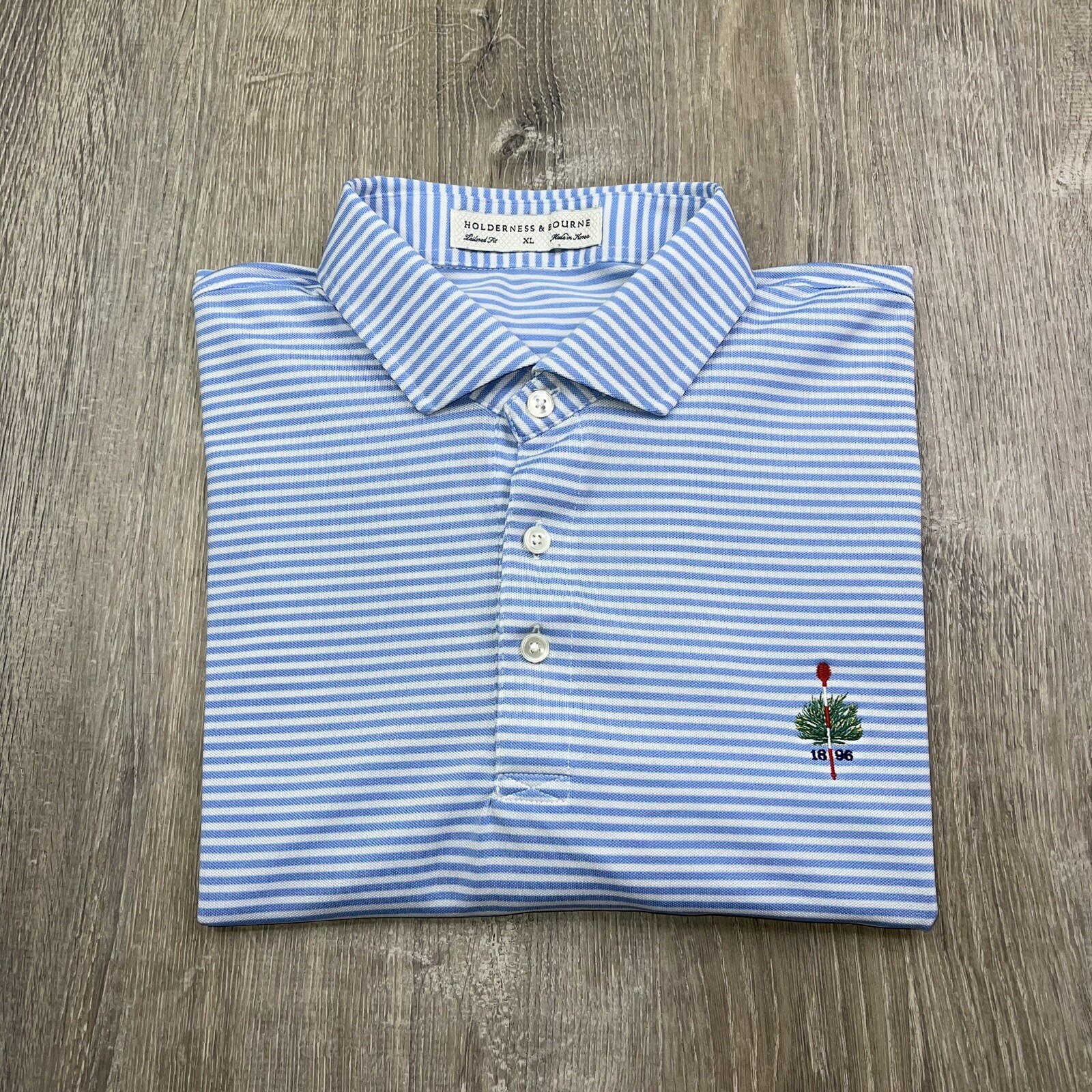 Holderness & Bourne Polo Shirt Performance Golf Men’s Size XL MERION
