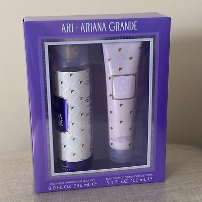 Ari By Ariana Grande Body Mist & Body Soufflé Creme Fragrance Gift Set