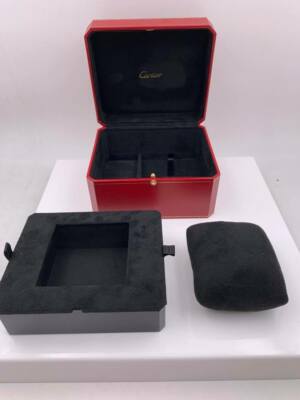 New Authentic Red Cartier Watch Box | eBay
