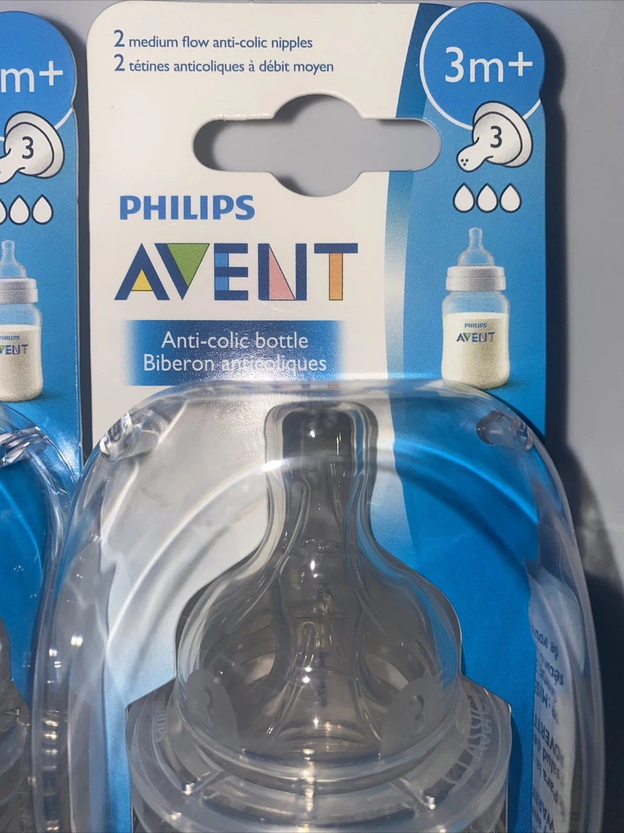 Avent 3 cheap month nipples