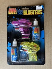 Vintage Fun Express Magic Ink Blasters New In Package Cool Retro Toy Must Have