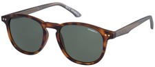 O'Neill Unisex Embossed Core Wire Round Sunglasses - Brown Tort