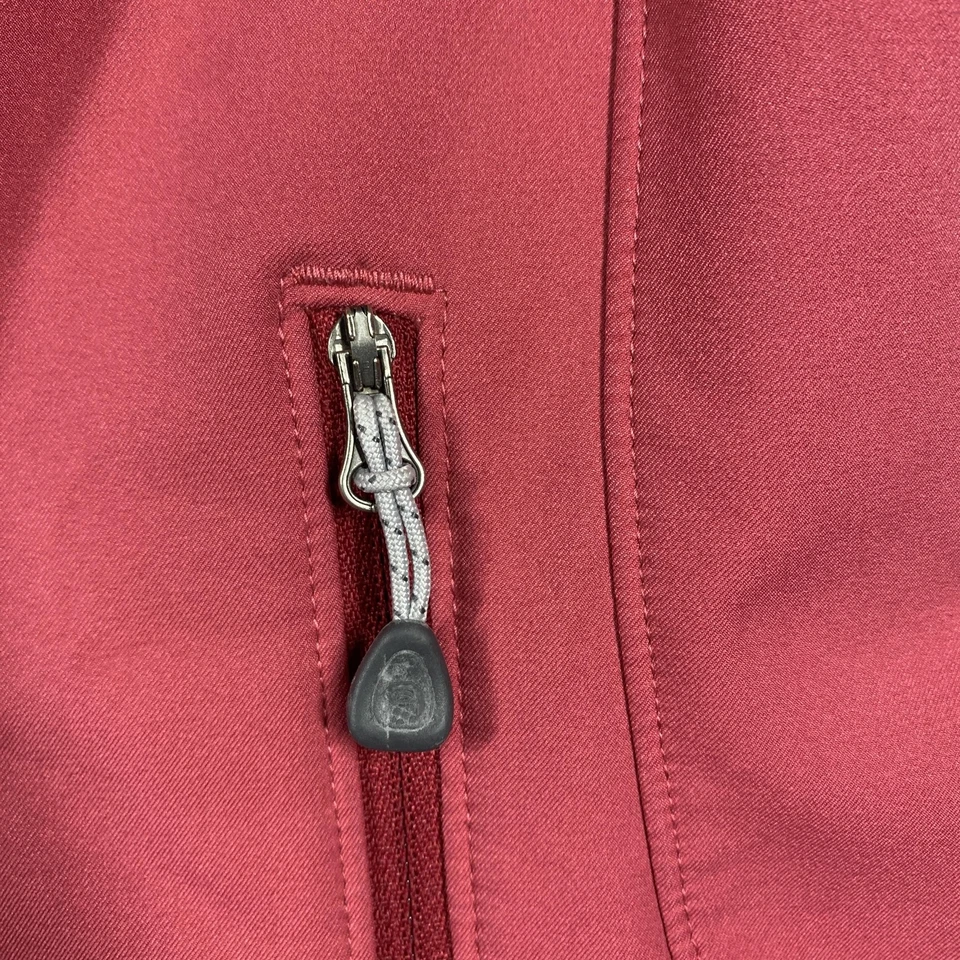 Mountain Hardwear Jacket Womens Large Hooded Softshell Full Zip Outdoors Coat - Image 4 of 4