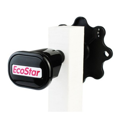 Hörmann Torgriffgarnitur EcoStar, Vierkant 9×9mm, schwarz für Schwingtore