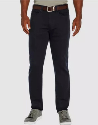 Banana Republic Men s 5 Pocket Pant Slim Fit Stretch Fabric Comfort, Black,30X30