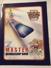 2002 Pokémon League Master Membership Book Vintage unused WOTC