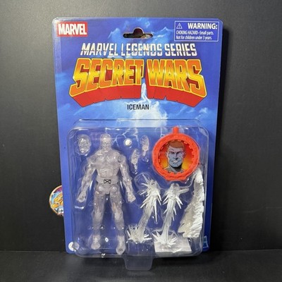 NIB In Hand! Hasbro Marvel Legends Secret Wars Iceman Action Figure 6''