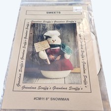 2001 Grandma Scruffys 8-Inch Sweets Snowman S...