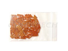 New MTB Road Bicycle Bike Derailleur Shift Cable End Caps 100 Pcs Orange