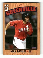 2015 Choice Greenville Drive  14 Nick Longhi BXCP37