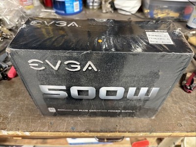 EVGA 500W 80 PLUS Certified Power Supply 100-W1-0500-KR New Sealed