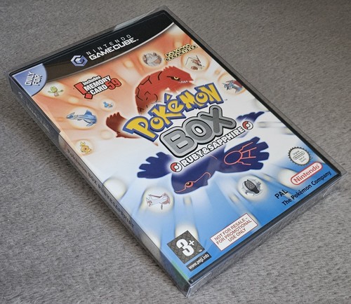 Pokemon Box Ruby Sapphire Nintendo GameCube UK PAL Fully Complete In Box - Picture 2 of 22