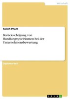 Tulinh Pham | BerüCksichtigung Von HandlungsspielräUmen Bei Der...