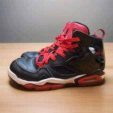 Jordan Flight Club 91 Sz 6Y Black University Red White GS Youth Shoe DM1685-006