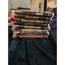 PS3 CASES ONLY 9  Spider-Man Marvel Ultimate Alliance 2 SoulCalibur IV PS3