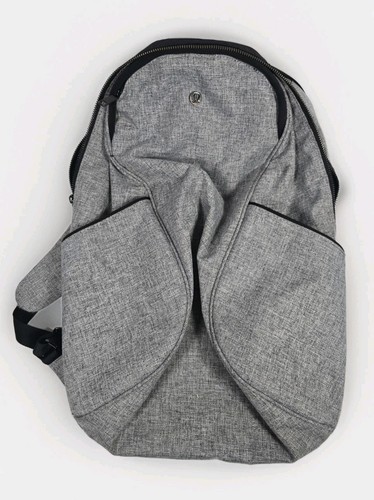Lululemon Computer Backpack Out Of Range 20L Heather Gray Excellent Condition