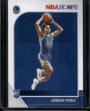 2019-20 Panini Hoops Jordan Poole Panini Golden State Warriors Rookie Card