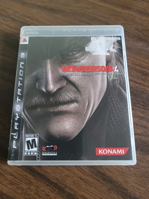 Metal Gear Solid 4: Guns of the Patriots - Sony PlayStation 3 Manual Included 