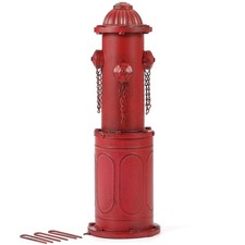Dog Fire Hydrant Pee Post, 22.4" H Fake Fire Hydrant for Dogs to Pee on, Red ...