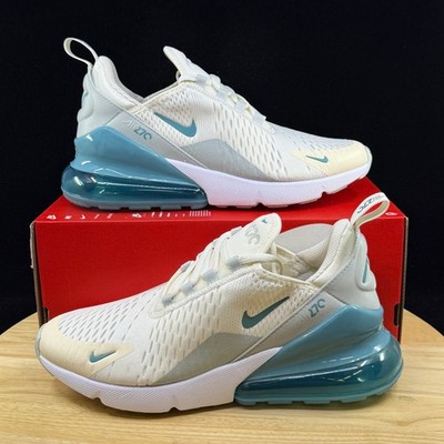 Nike Air Max 270 Shoes (Denim Turquoise/Light Silver/Soft Pearl