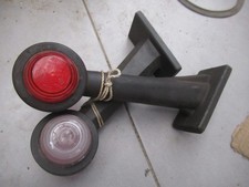 Autocarri rimorchi e trattori - Coppia supporti luci ingombro - Ricambio nuovo