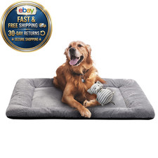 Dog Crate Pad Washable Bed for Large 42.0"L x 28.0"W x 1.0"Th, gray