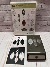 Stampin Up FRIENDS FLOWERS FESTIVE FLOWER Building Punch Retired Spring