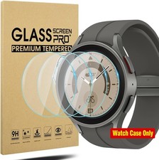 Only Case For Samsung Galaxy Watch 5 Pro 45mm Anti-Scratch Tempered Glass