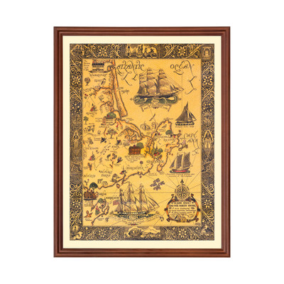 Old Map of Cape Ann, MA 1927 - Vintage Cape Ann Massachusett