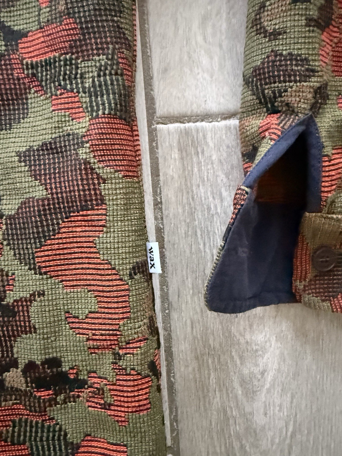 Wax London patterned button-down long-sleeve shir… - image 4