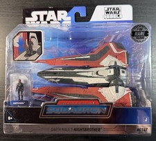 STAR WARS MICRO GALAXY DARTH MAUL'S NIGHTBROTHER  0147 CHASE 1 OF 15000 SERIES 7