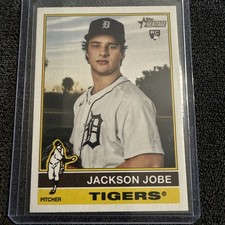 2025 Topps Heritage - Jackson Jobe #389 Chrome (RC)