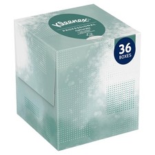 Kleenex Professional Naturals Facial Tissue Bulk 21272 2-Ply White Upright Cube
