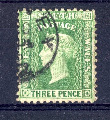 NEW SOUTH WALES - NEW SOUTH WALES - 1882-1891 - Queen Victory 3p