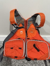 NRS Raku PFD Life Jacket Adult XL/XXL Type III Kayak Fishing Orange