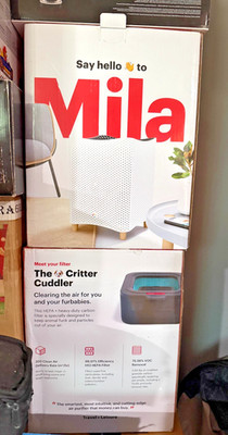 Mila Air Purifier White 1000sq ft Coverage - For Parts Only!