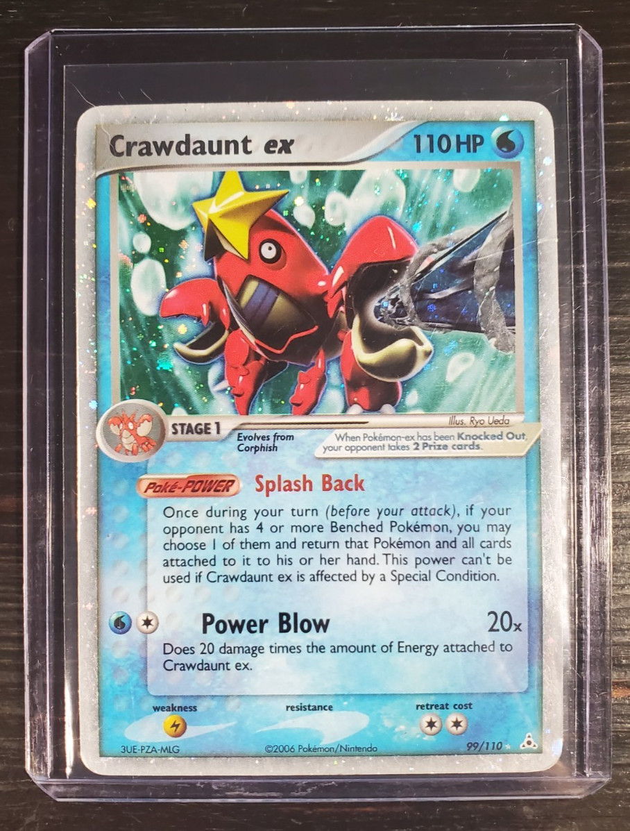 Crawdaunt EX 99/110 Holon Phantoms | MP (Moderately Played)