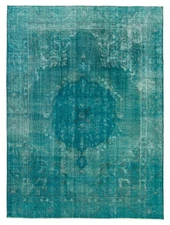 8'10" x 12'4" Traditional Vintage Hand Knotted Oriental Carpet Wool Area Rug