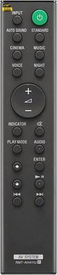 RMT-AH411U Remote Control Replacement for Sony Sound Bar (Sony AV System)    
