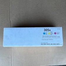 HP CE412A Genuine Toner Cartridge HP 305A Yellow Toner Amarillo - NEW Sealed