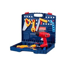 Établi à Outils Enfants 56 Pièces avec Jouet Perceuse Électrique Réaliste