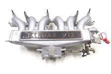 92-93 Jaguar Xjs 5.3 V12 --left Lh- Engine Intake Manifold Air Throtl Nos Oem