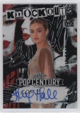 2023 Leaf Metal Pop Century Knockouts Black Prismatic 4/8 Lucy Hale Auto xr1