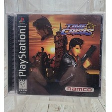 PlayStation 1 Time Crisis Game Instructions Case 1995 Sony PlayStation