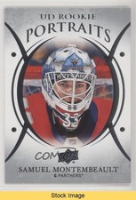 2018-19 Upper Deck UD Portraits Rookies Samuel Montembeault #P-88 READ vm9
