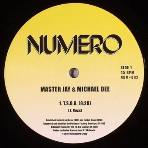 Master Jay & Michael Dee T.S.O.B./Instrumental (Vinyl LP) 12" Single